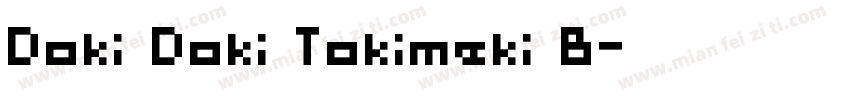 Doki Doki Tokimeki B字体转换